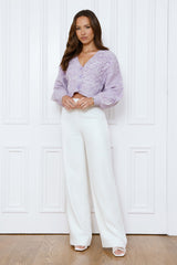 Cozying Up Cardigan Purple