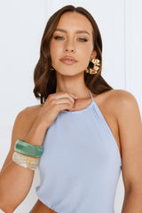 Crystal Seas Bangle Aqua