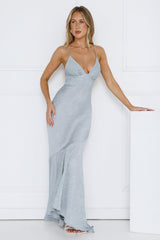 Candlelight Events Maxi Dress Steel