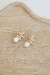 18k Gold Plated Sunlit Siren Earrings Gold