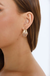 Frozen Wonder Earrings Gold