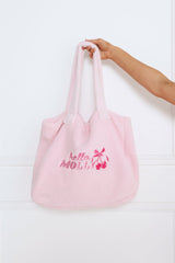 Fluffy Tote Bag Pink