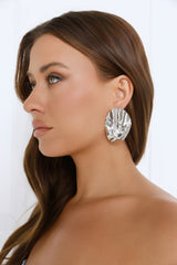 Gloss Night Earrings Silver