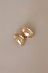 Front Row Show Earrings Gold