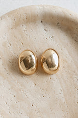 18k Gold Plated Party Late Earrings Gold
