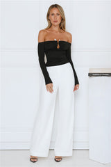 Hot Girl HQ Off Shoulder Top Black