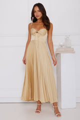 Lovely Soiree Maxi Dress Yellow