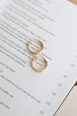 Goddess Of Joy Earrings Gold