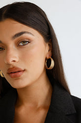 Goddess Of Joy Earrings Gold