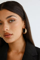 Goddess Of Joy Earrings Gold
