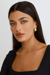 Glowing Earrings Gold
