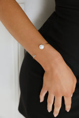18k Gold Plated Freshwater Pearl Cuff Gold