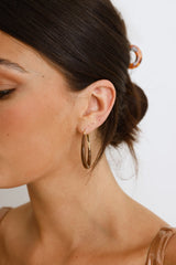 Iconic Smile Earrings Gold