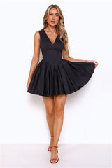 Hello Molly Charming Girl Mini Dress Black