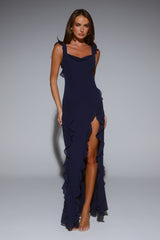 All Night Affair Maxi Dress Ink