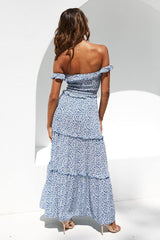 Love To Share Maxi Dress Blue