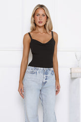Lead Me To Love Top Black