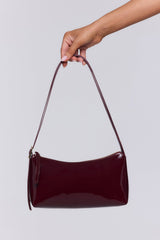 Kiah Bag Dark Cherry Patent Gold