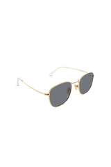 BANBE The Turlington Sunglasses Gold Smoke