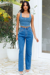 LEE Monique Denim Corset Denim Dream