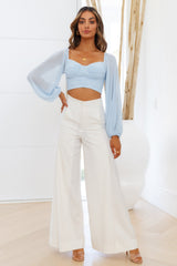 Enchanting Hymns Crop Blue