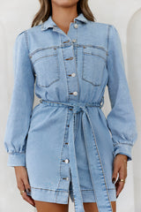 Creative Dreams Mini Dress Denim