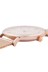 CLUSE Minuit Mesh Watch Rose Gold