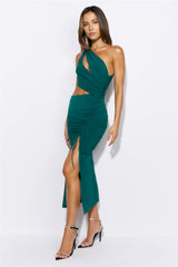 Dream Mind Midi Dress Teal