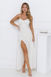 Dreamer's Delight Maxi Dress Cream