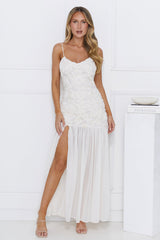 Dreamer's Delight Maxi Dress Cream