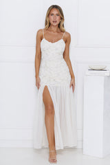 Dreamer's Delight Maxi Dress Cream