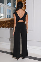 Cherished Moment Jumpsuit Black