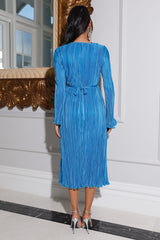 Mountain Vistas Midi Dress Blue