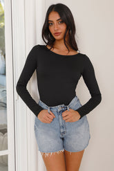 Fortune Within Bodysuit Black