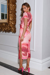 Flawless Look Midi Dress Orange