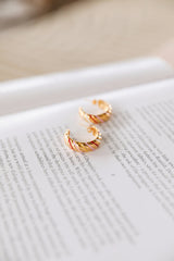 18K Gold Plated Liquorice Dreams Earrings