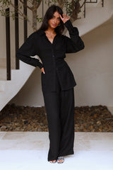 LIONESS La Quinta Pants Black