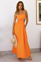 HELLO MOLLY Should We Go Maxi Dress Mango