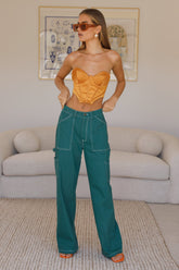 Outer Space Pants Green