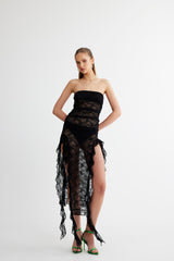 LIONESS Rendezvous Dress Onyx