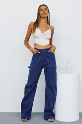 LIONESS Miami Vice Pant Dark Denim
