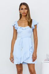 Dawn Shine Dress Blue