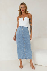 Hot Date Night Strapless Mesh Crop Top White