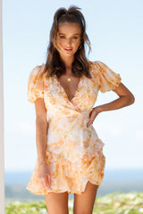 Outta My Life Dress Orange