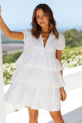Making Moves Dress White