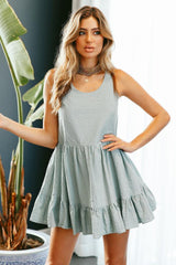 Forget The Feelings Dress Sage
