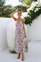 Feel The Tune Maxi Dress Beige