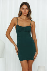 Meet Up Dress Forest Green