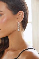 925 Silver Moonlit Magic Earrings Silver