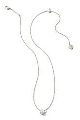 KENDRA SCOTT Ashton Silver Pendant Necklace Silver
